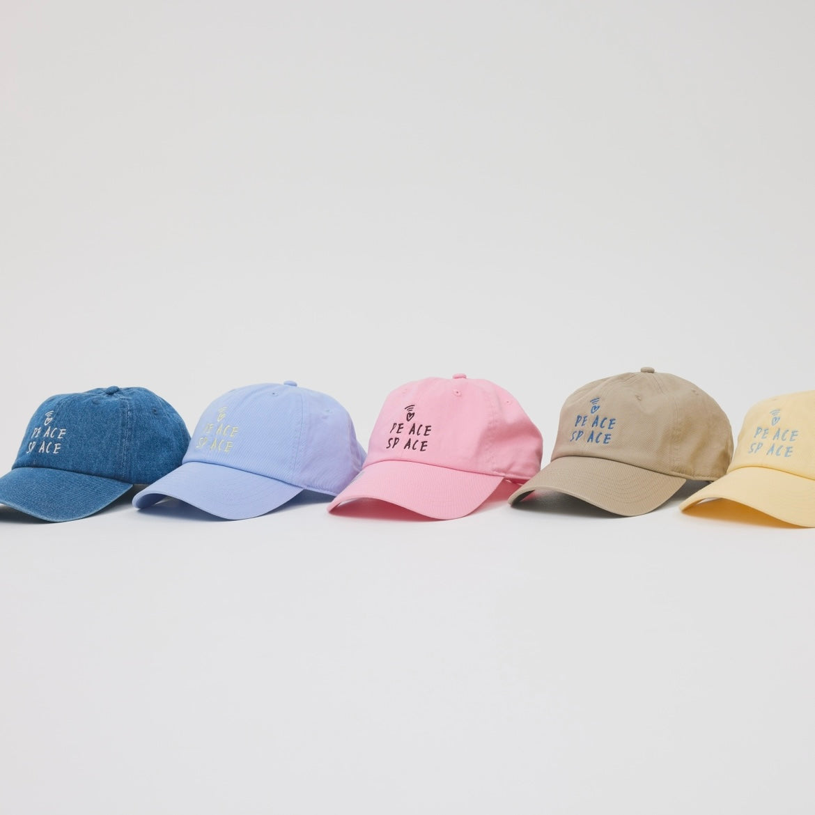 PEACE SPACE CAP(フラワーステッカー付き)