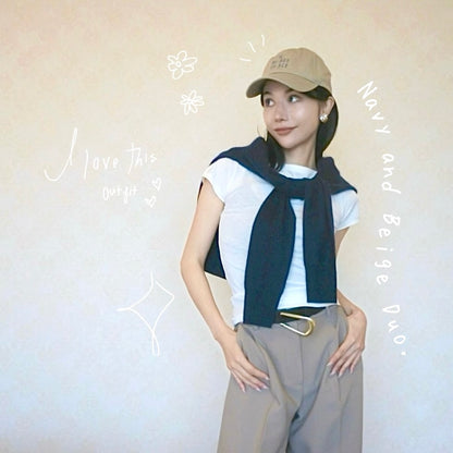 PEACE SPACE CAP(フラワーステッカー付き)